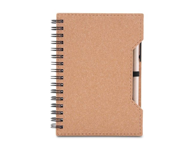 Caderno de Papelo com Caneta Personalizado