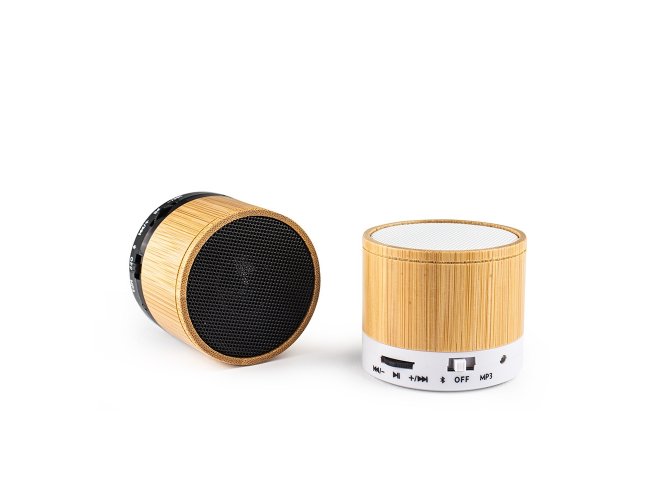 Caixa de Som Multimdia Bambu Personalizada