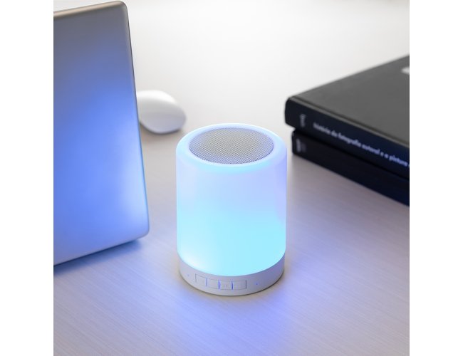 Caixa de Som Multimídia com Luminária