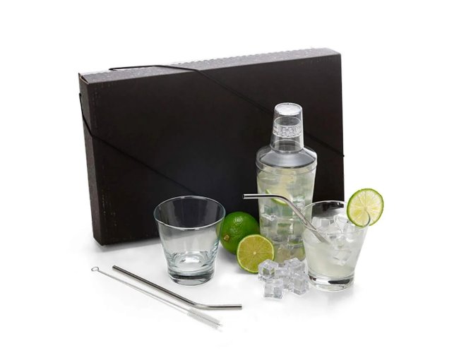 Kit Para Drinks Com Coqueteleira Personalizado