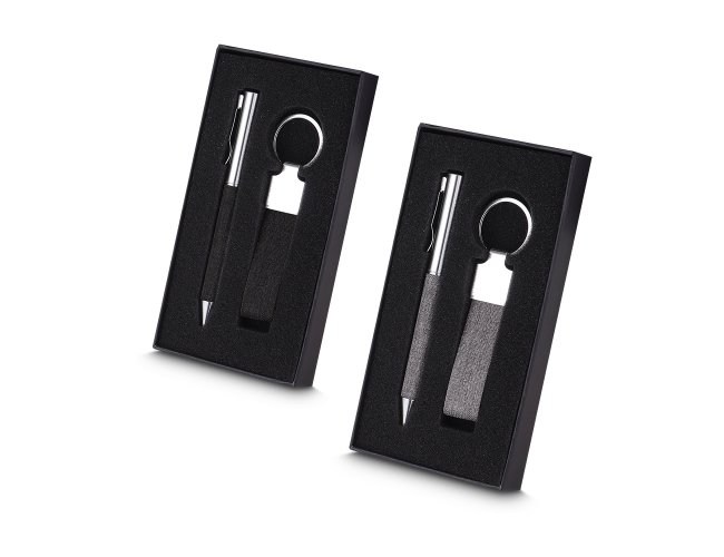 Kit Escritrio caneta e chaveiro personalizado