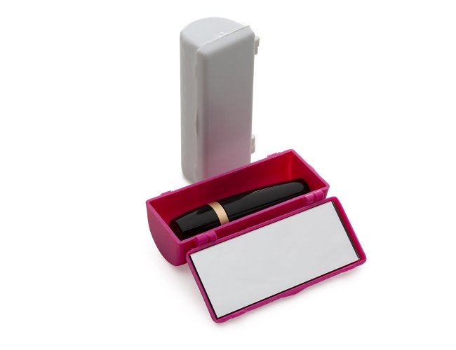 Porta Batom Pl�stico Personalizado
